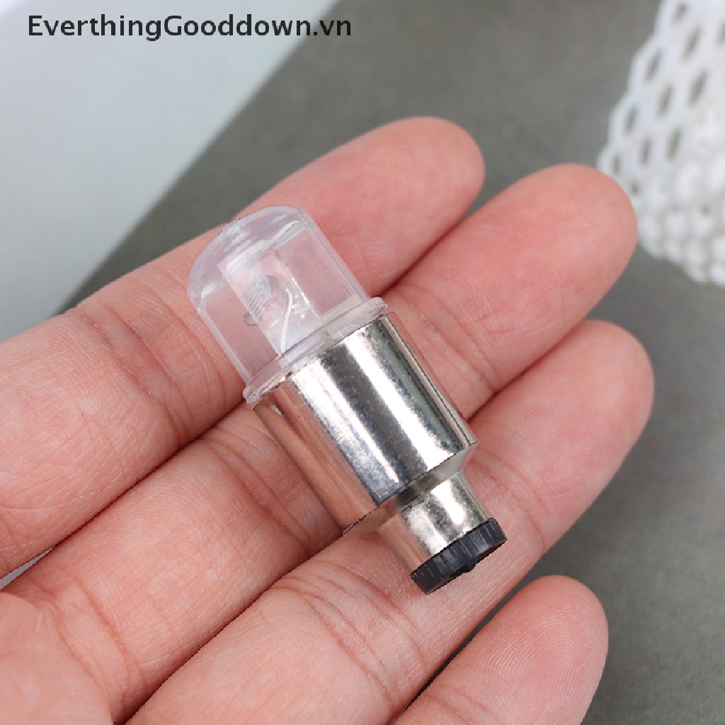 Everthinggooddown Set 2 Đèn Led Cảm Ứng Rung Neon Gắn Van Lốp Xe Đạp / Xe Hơi