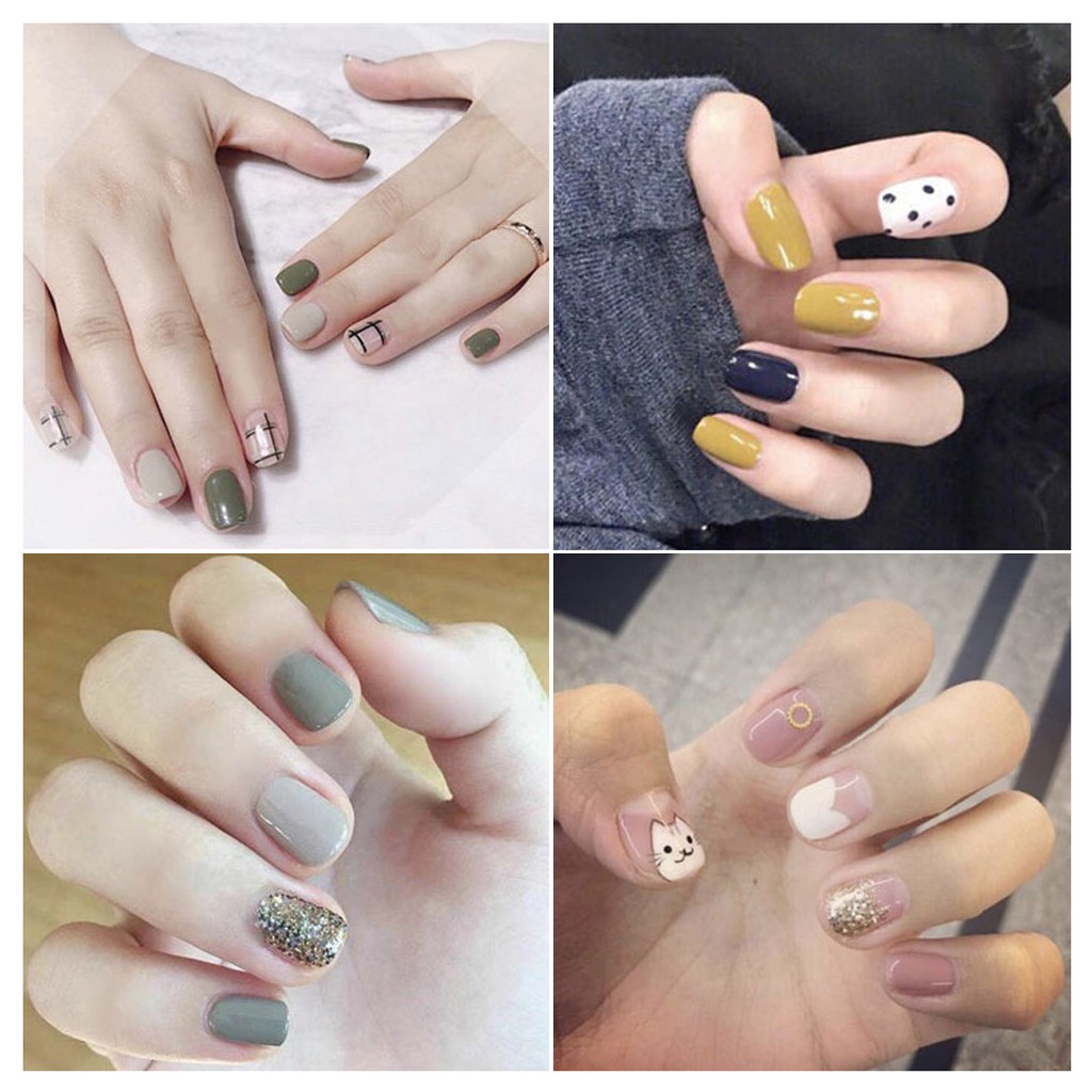 Miếng dán móng tay - Nail Wraps (14 miếng dán khô)