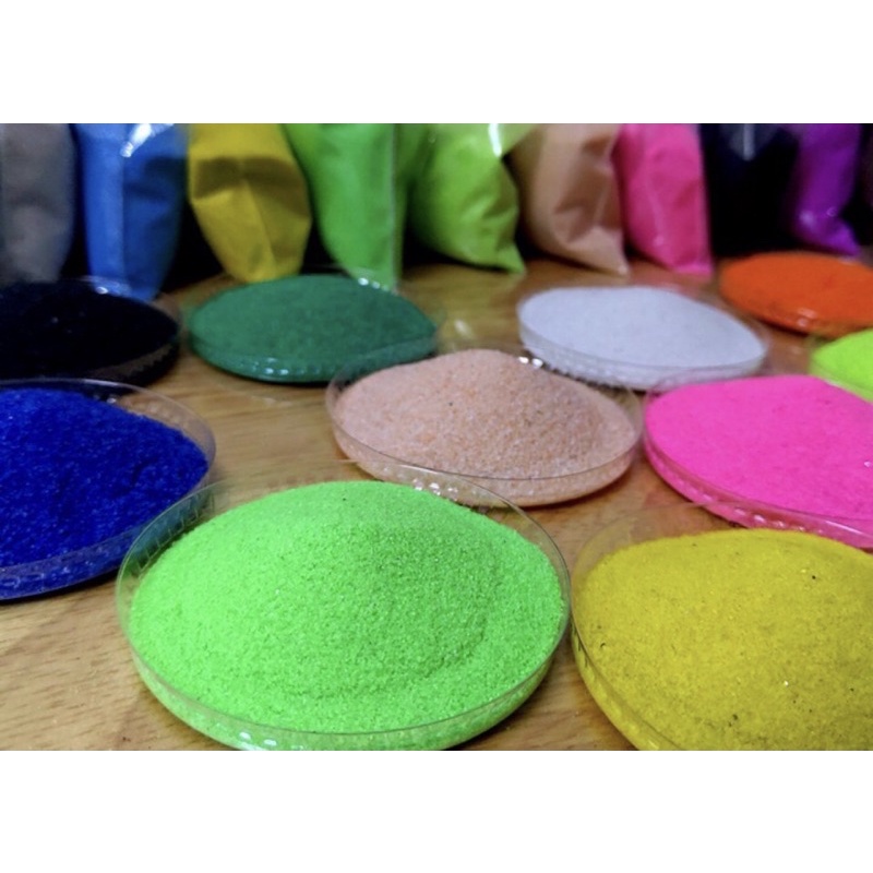 Cát màu 50g (compo 14 bịch )