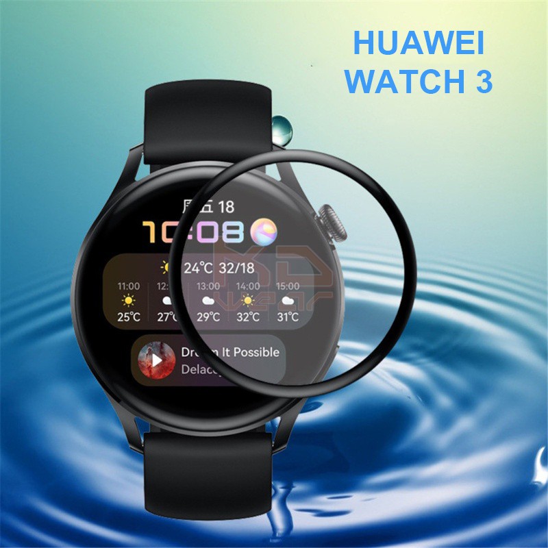 Huawei Watch 3 / Watch 3 PRO - Miếng dán 3D full viền
