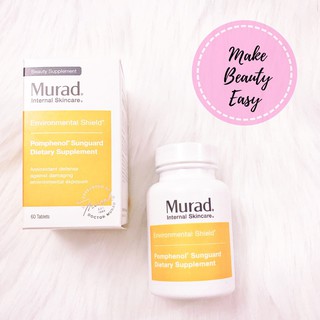 Viên uống chống nắng nội sinh, làm khỏe da Murad Pomphenol Sunguard Dietary Supplement