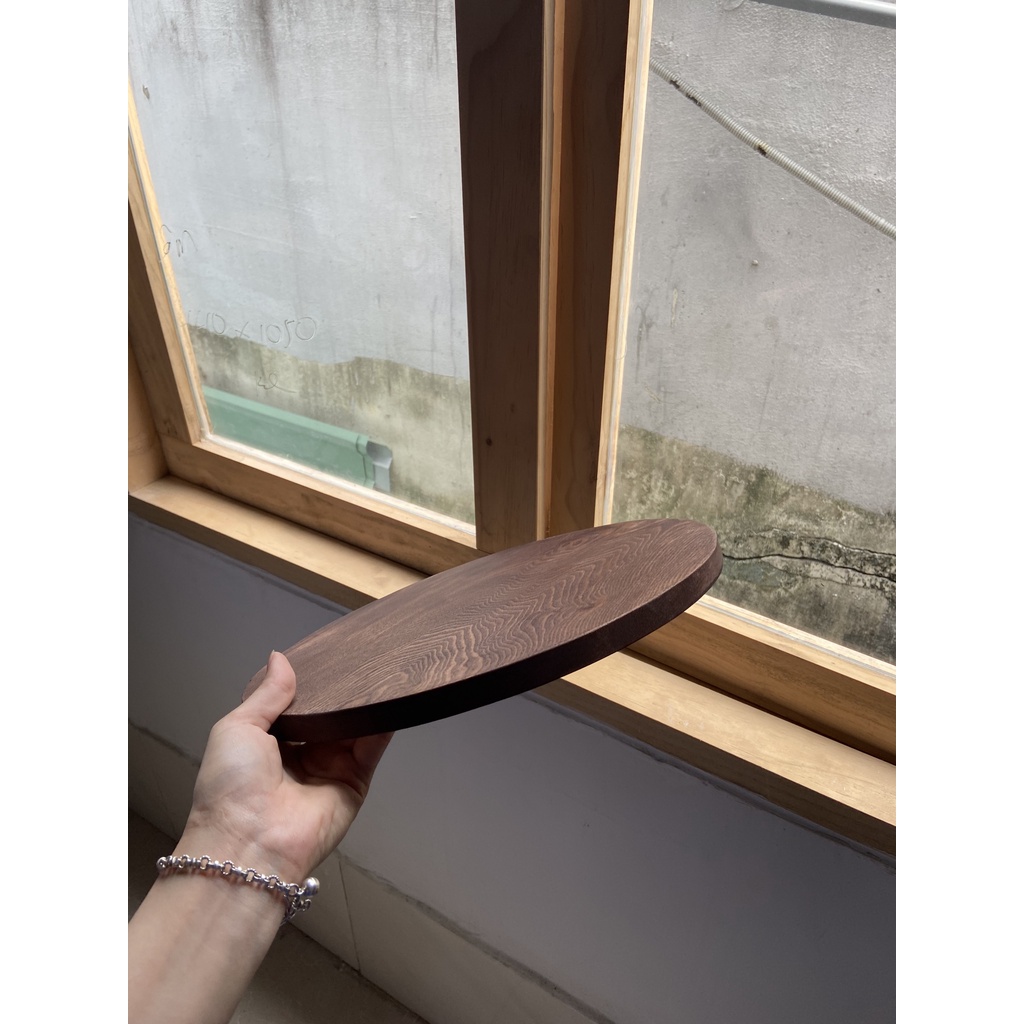 Đèn decor trang trí phòng gắn tường, ốp tường , đèn hắt tường phong cách hiện đại - Gỗ Nâu