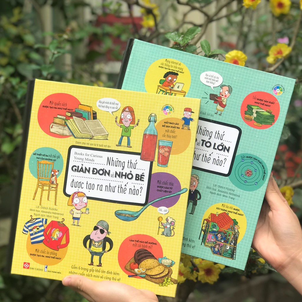 Sách - Những Thứ Phức Tạp và To Lớn Được Tạo Ra Như Thế Nào? - Books for Curious Young Minds