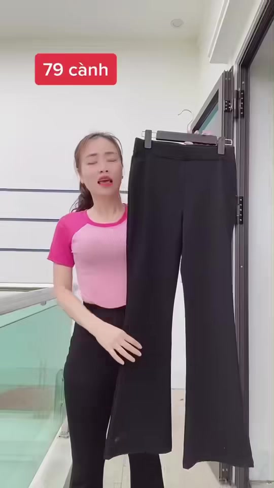 Quần legging nữ ống loe chất vải umi han cao cấp co giãn 4c xưởng may Song Anh tôn dáng phong cách trẻ trung mặc bốn mùa | BigBuy360 - bigbuy360.vn