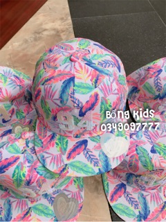 Mũ Snap Back Bé Gái Hoa Lá 94