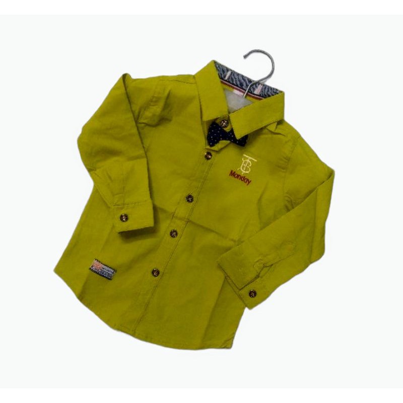 ÁO SƠ MI CỘC TAY BÉ TRAI XUẤT KHẨU 10-26KG DÀI TAY