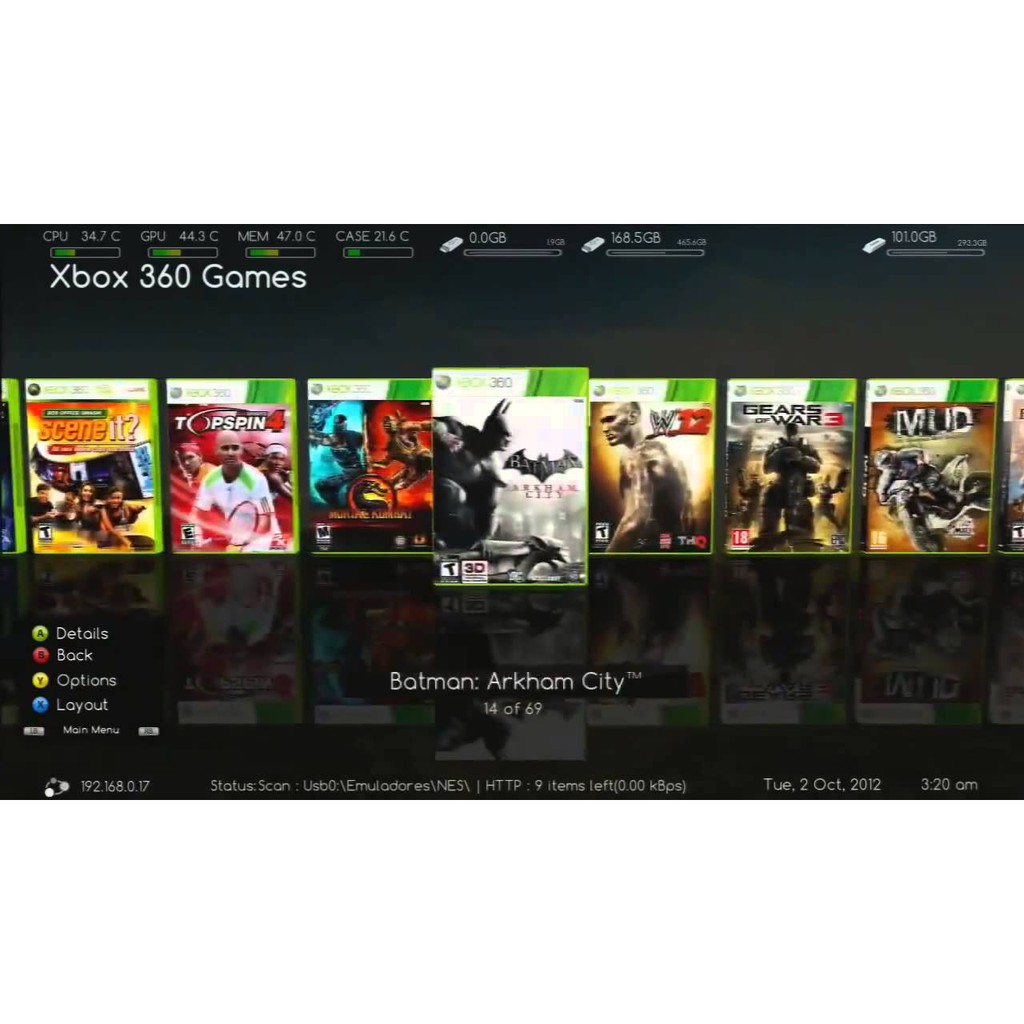 Băng Cát Xét Chơi Game Xbox 360 1350 Rgh / Jtag