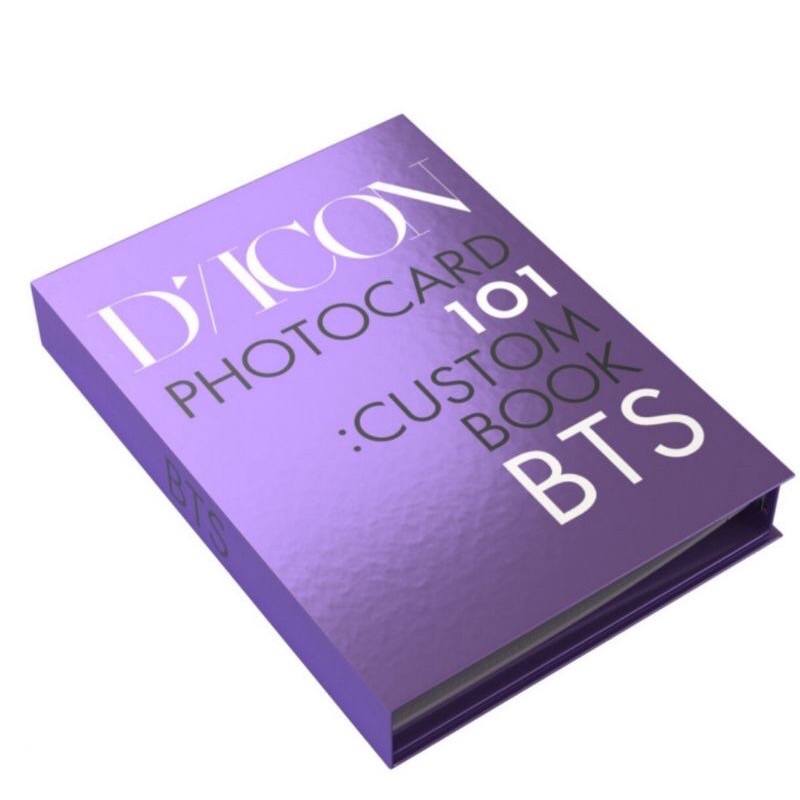 Bộ ảnh DICON BTS PHOTOCARD 101:CUSTOM BOOK