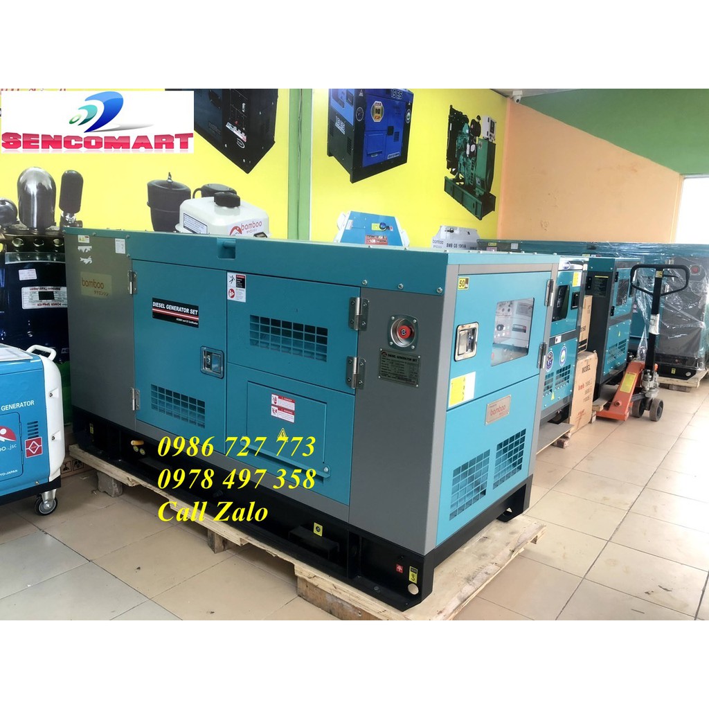 Máy phát điện 20kw Bamboo BMB20EURO Chạy Dầu