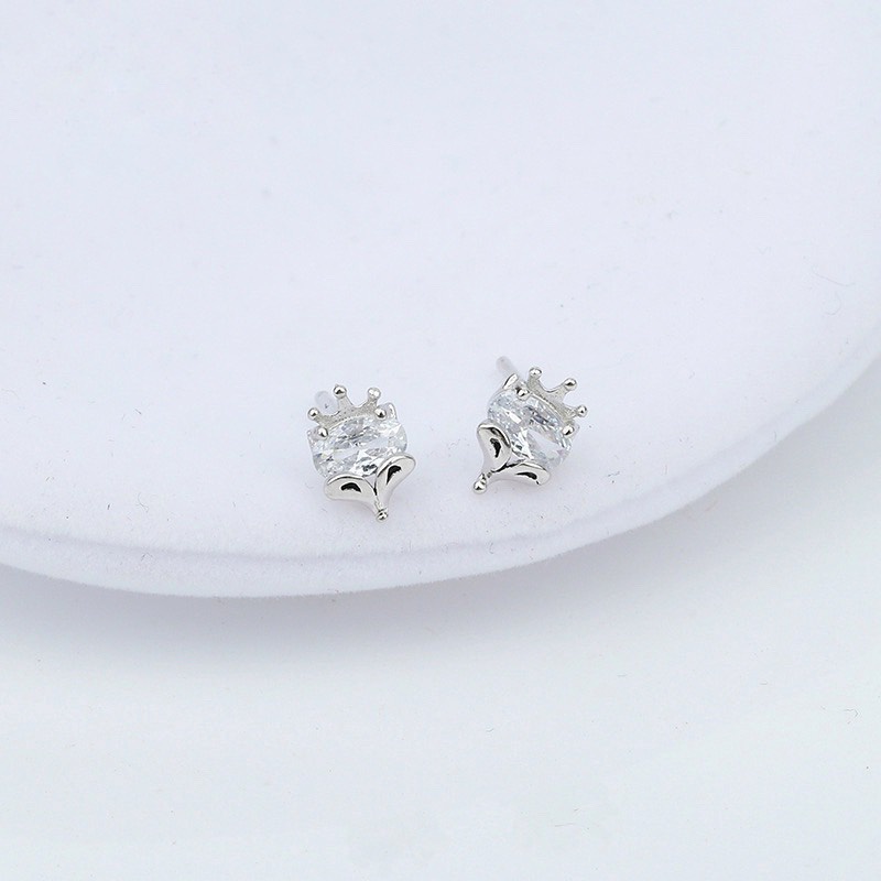 Khuyên tai bạc 925 nụ holy xinh xắn trẻ trung Dế Bạc – K4362