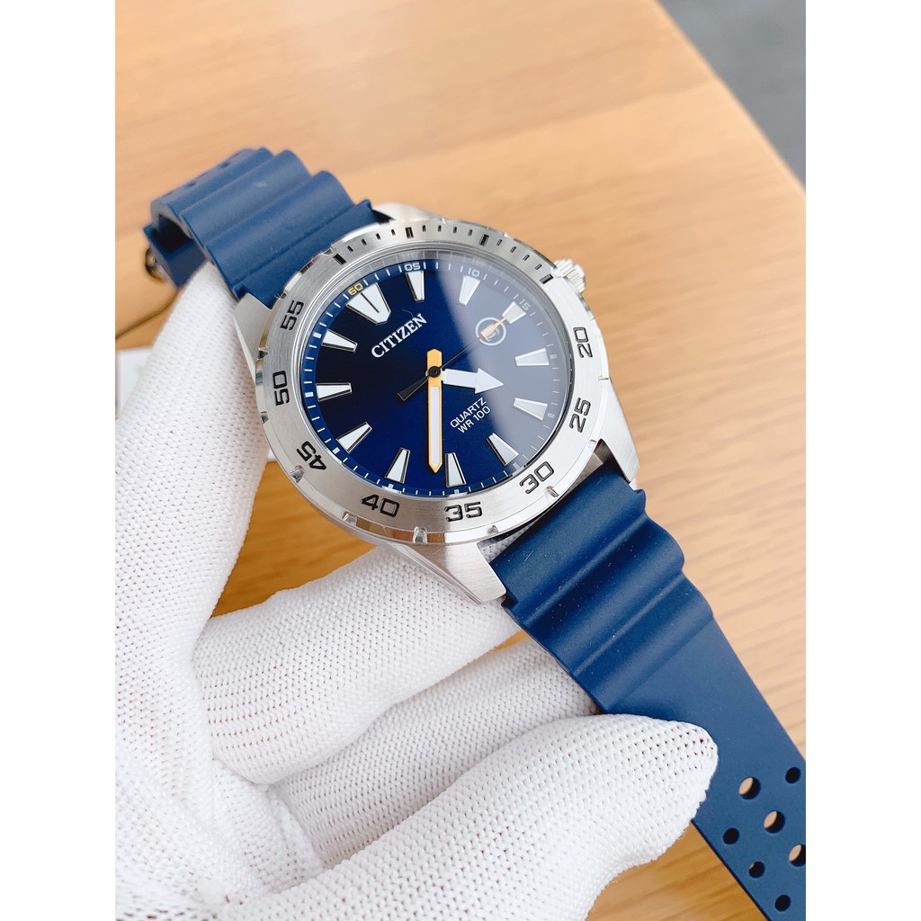 Đồng hồ Nam Citizen Dây Cao Su BI1041-22L