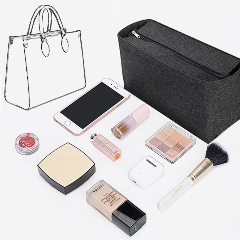 Evertoner EverToner Túi Đựng Mỹ Phẩm Xách Tay Bằng Vải Nỉ Dành Cho Nữ