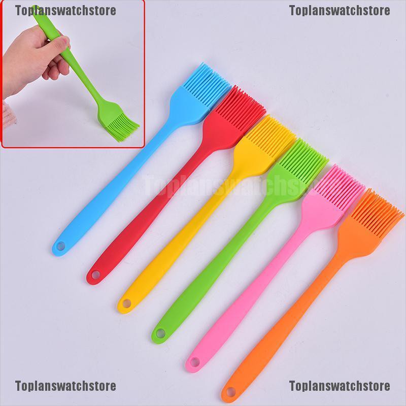 1 Dụng Cụ Phết Kem / Dầu Làm Bánh Bằng Silicone Tiện Dụng