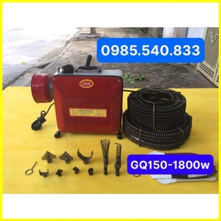 Chọn bộ máy thông tắc cống nghẹt gq150-1800w