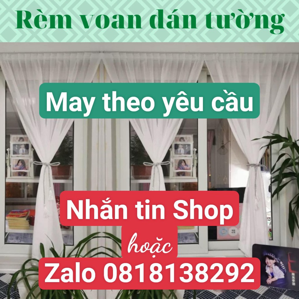 [MẪU MỚI NHẤT] Rèm cửa ❤️ Rèm voan thêu hoa ngọc lan trắng siêu xinh. HÀNG CÓ SẴN