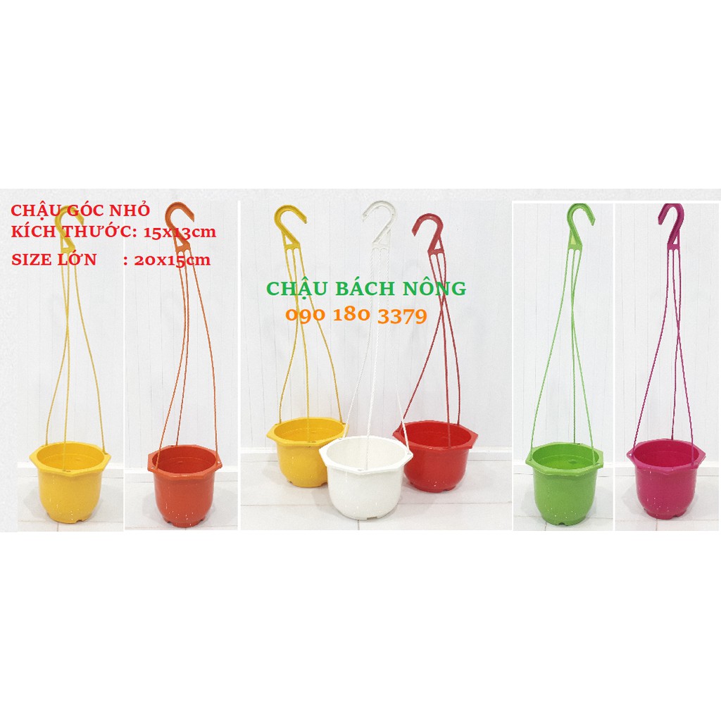 CHẬU BÍ NHỰA TRỒNG HOA LOẠI TO