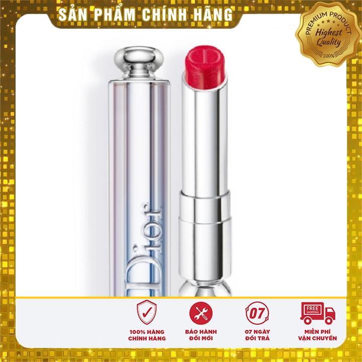 Son Dior số 750 màu đỏ hồng đất Hydra-Gel Core Mirror Shine Rockn Roll