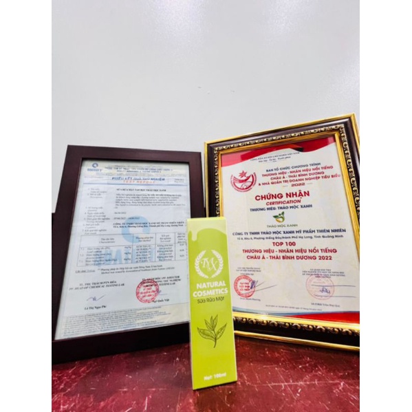 Sữa Rửa Mặt Thảo Mộc Xanh 2 lọ