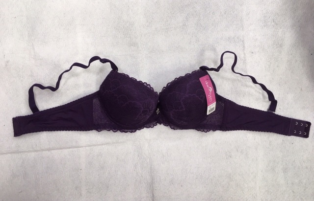 Áo ngực (96) mút dày ren vừa cài sau 2 móc