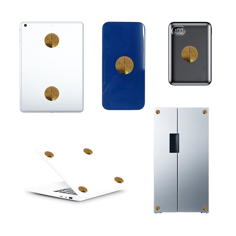 6 cái Tròn Bảo vệ Chống bức xạ Lượng tử 5G Miếng dán Wi-Fi EMF cho Máy tính bảng Máy tính xách tay Điện thoại di động