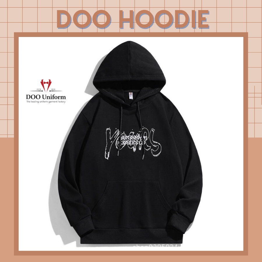 Áo Hoodie Nam Vải Nỉ Hàn Quốc