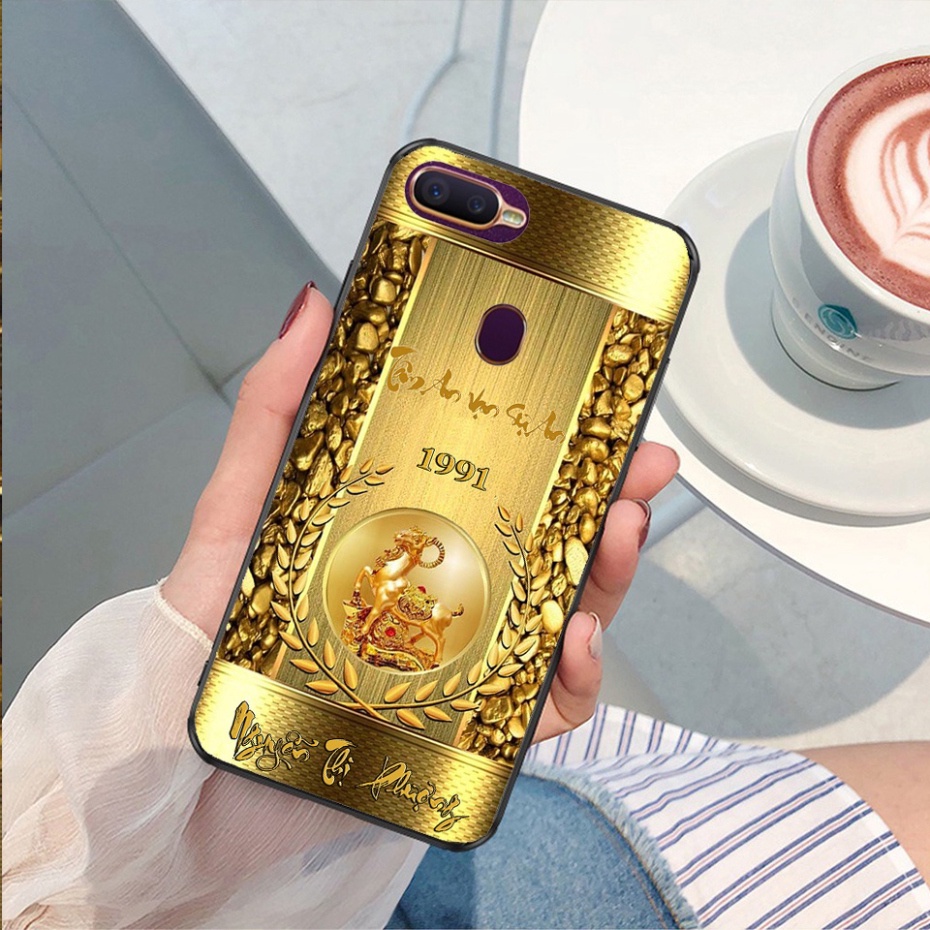 Ốp lưng oppo f9/a5s/a12/a7in hình 12 con giáp siêu đẹp