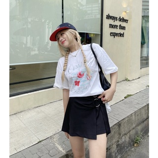 Áo thun unisex tay lỡ Onism Heaven màu trắng - Basic tee Onism