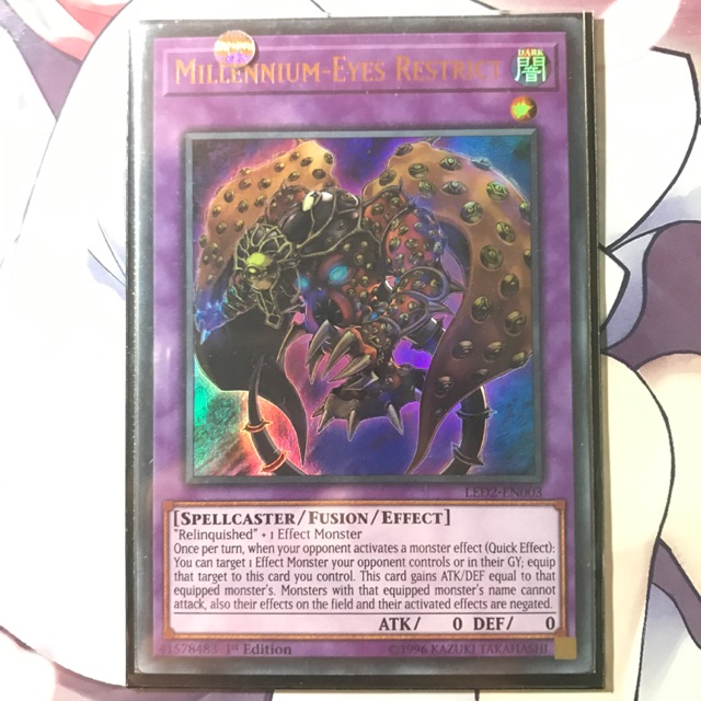 Thẻ bài Millenium-Eyes Restrict