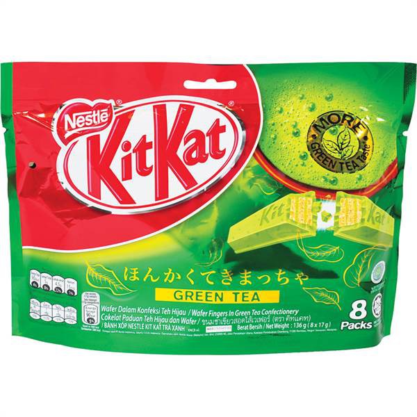 Socola Kitkat Trà xanh SB 2F 8 thanh x 17g