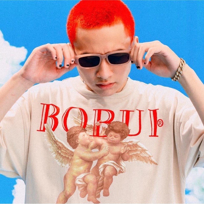 BOBUI 2 ANGELS BOBUI LOGO/ BONE WHITE