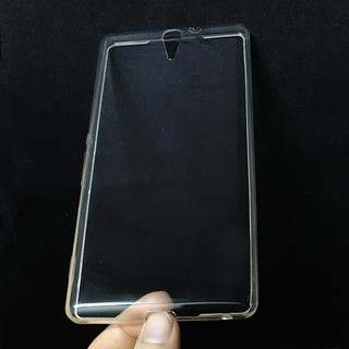 Ốp lưng silicon dẻo trong suốt Sony Xperia C5/ C5 Ultra
