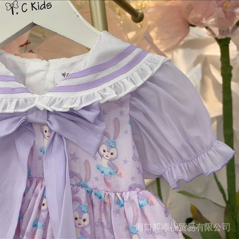 Đầm Công Chúa Lolita Thời Trang Mùa Hè Cho Bé Gái