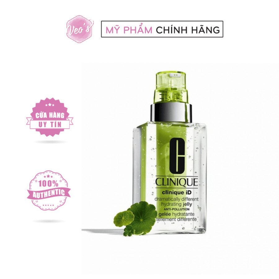 Kem dưỡng ẩm Clinique ID Dramatically Different Hydrating Jelly 125ml + Lõi tinh chất 10ml