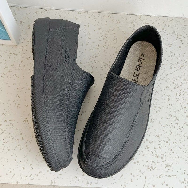 Đôi Ủng Cao Su Đi Mưa Cổ Thấp Chống Thấm Nước Chống Trượt Thời Trang Mùa Hè Cho Nam | BigBuy360 - bigbuy360.vn