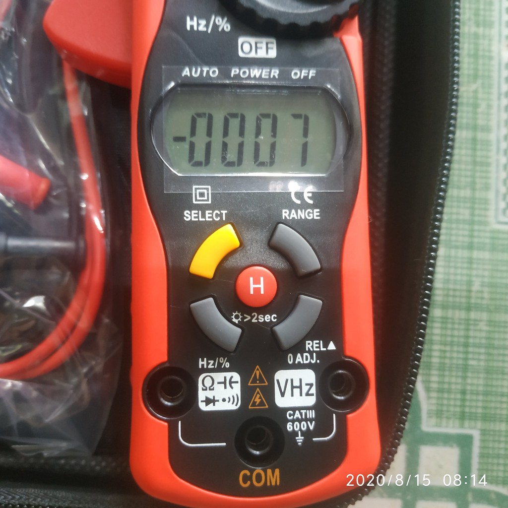 Đồng hồ ampe kìm đo dòng DC và AC- S2806