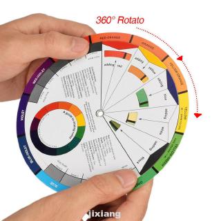 Bảng Màu Gel Pha Màu Mini Xoay 360 Độ