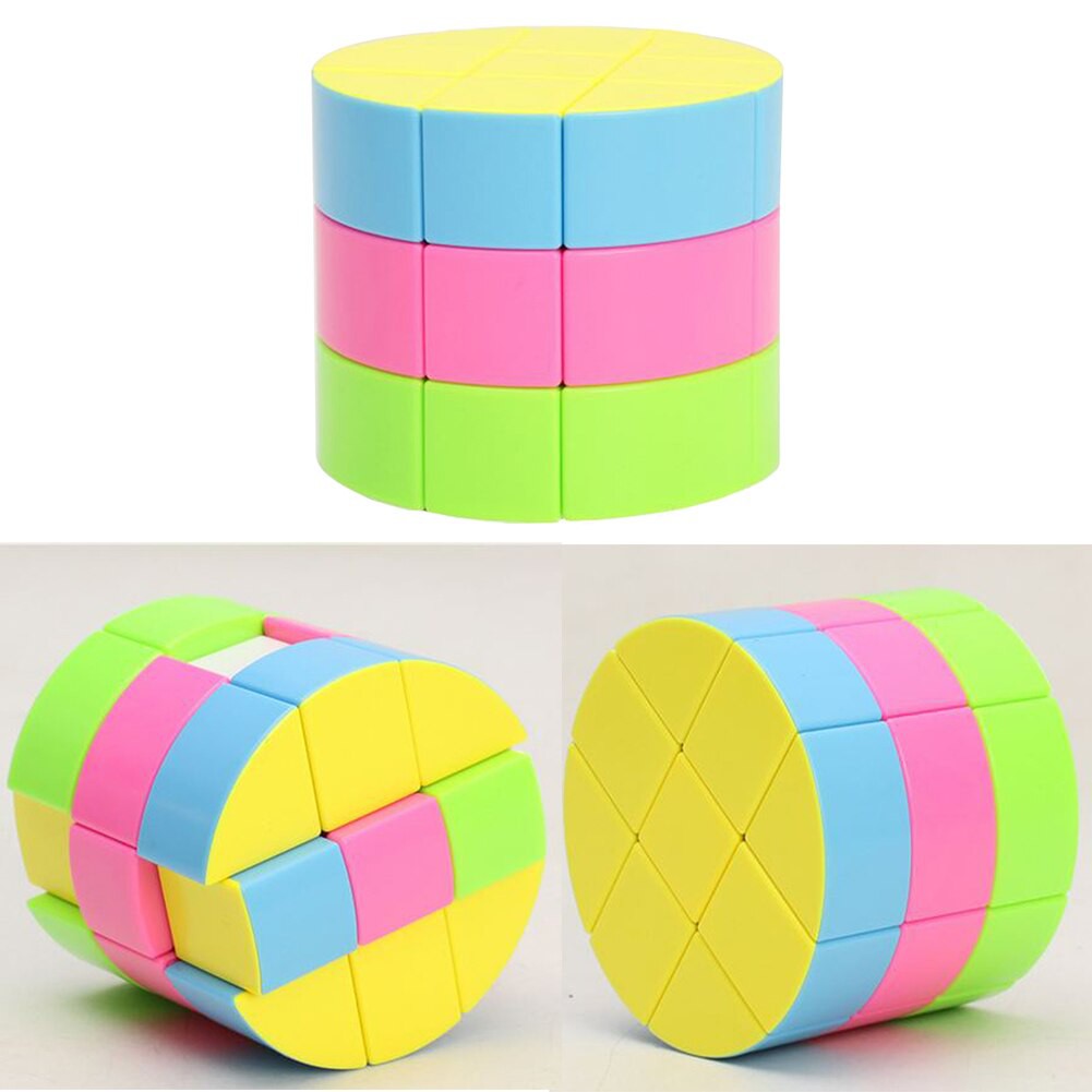 Rubik Cylinder 3x3 - Rubik Biến Thể Hình Trụ Tròn (RB011)