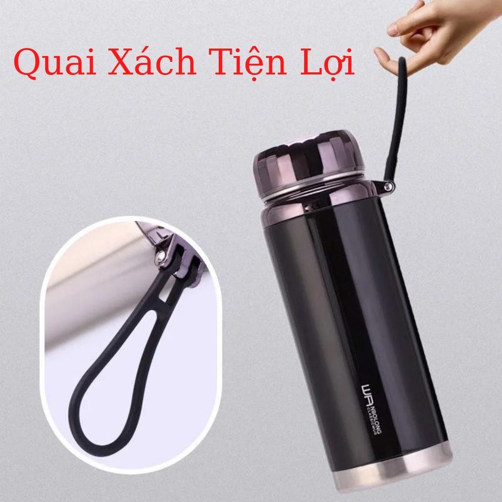 Bình giữ nhiệt nóng lạnh inox 304 lớp chân không cách nhiệt dung tích 600ml,780ml,1000ml ,1200ml,1500ml BaoL