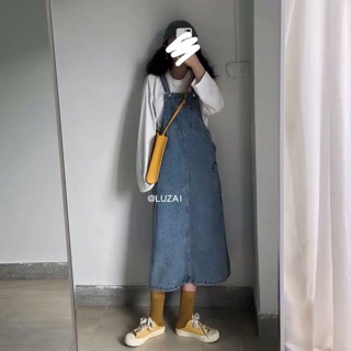 Yếm Jeans Nữ