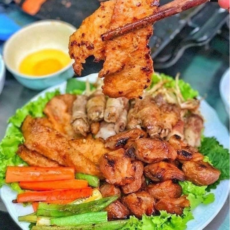 VÚ HEO ƯỚP SẴN 500gr