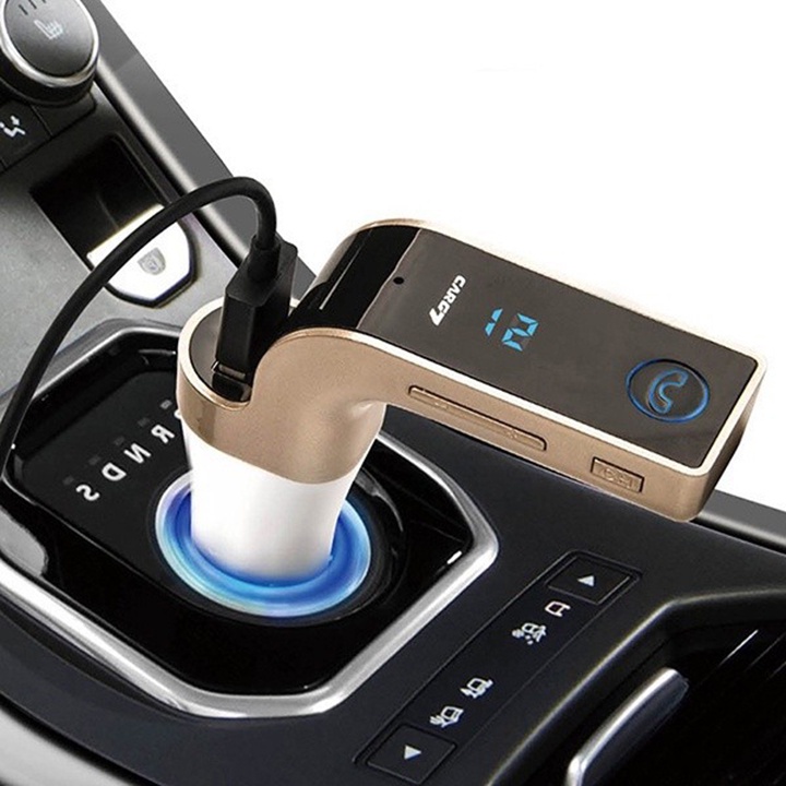 Tẩu Car G7 Sạc, nghe nhạc Bluetooth trên ô tô