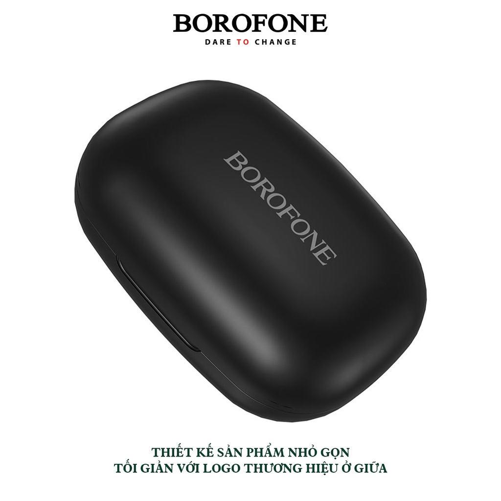 Tai nghe bluetooth không dây Borofone Be35, tại nghe chống ồn chủ động kết nối với điện thoại i.p, sam sung, oppo xiaomi