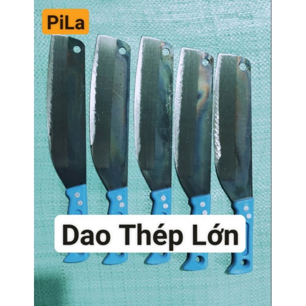 Dao Thái Thép Lớn Ốp Cán Xanh Chắc Chắn