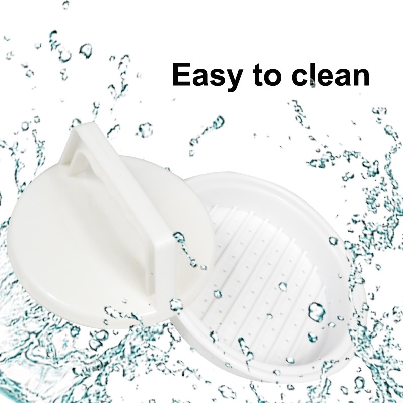 Khuôn Ép Thịt Walfos Làm Bánh Hamburger Bằng Nhựa PVC An Toàn Thực Phẩm