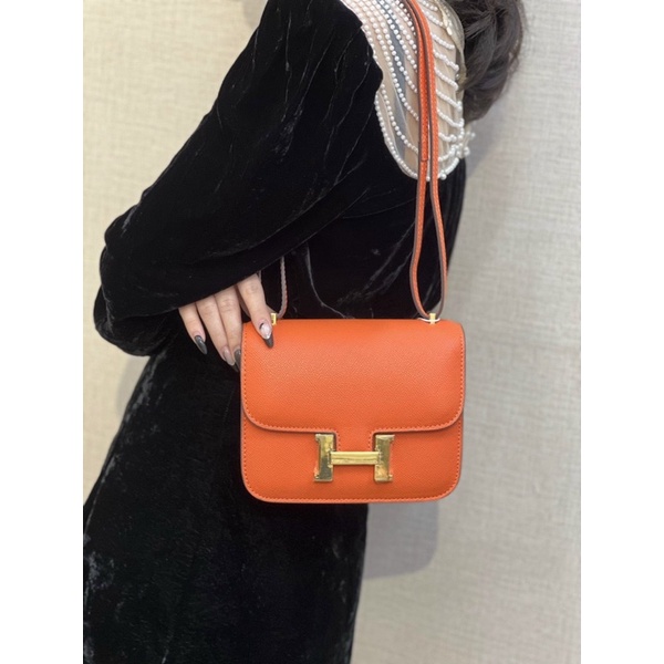 Túi H khoá vàng size23