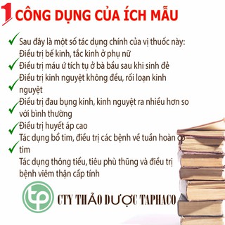 [Trà khô] Cây ích mẫu khô - Thảo dược Tấn Phát