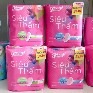 Băng Vệ Sinh Diana Siêu Thấm Mỏng 8 Miếng