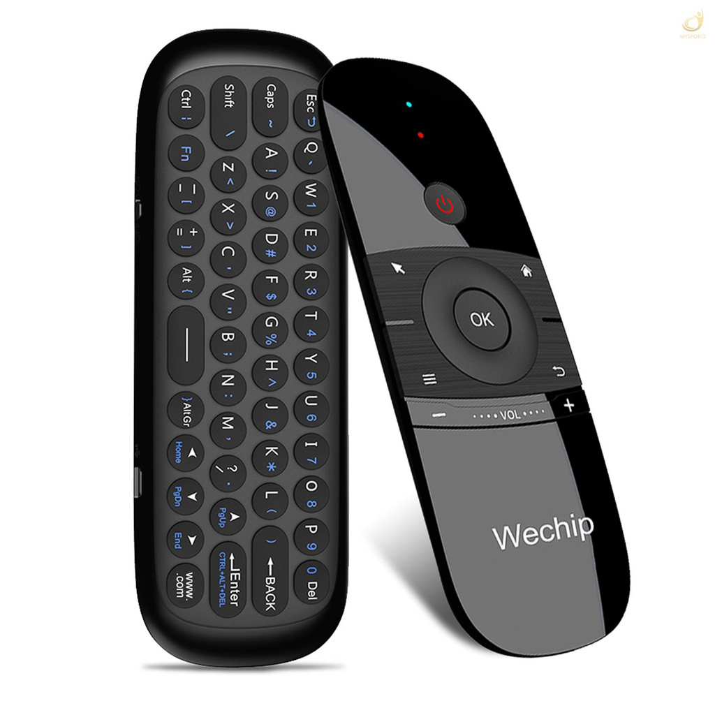 WECHIP Chuột Bay Không Dây 6 Trục W1 2.4g Cho Tv Android Tv Box Laptop Pc