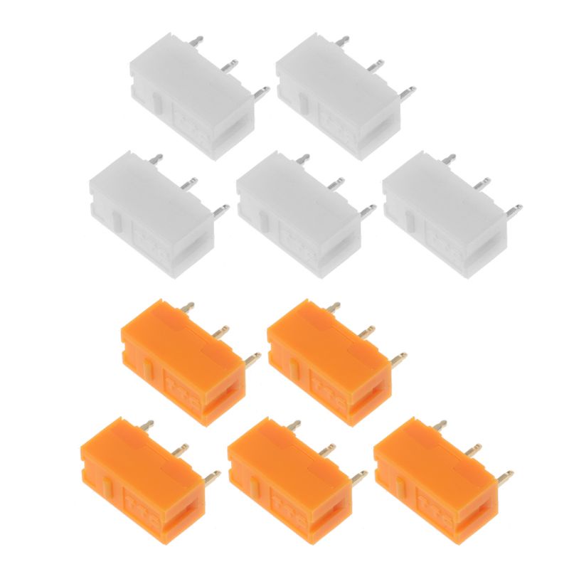 Set 5 Nút Công Tắc Micro TTC 30 Triệu Màu Vàng / Bạc Chính Hãng