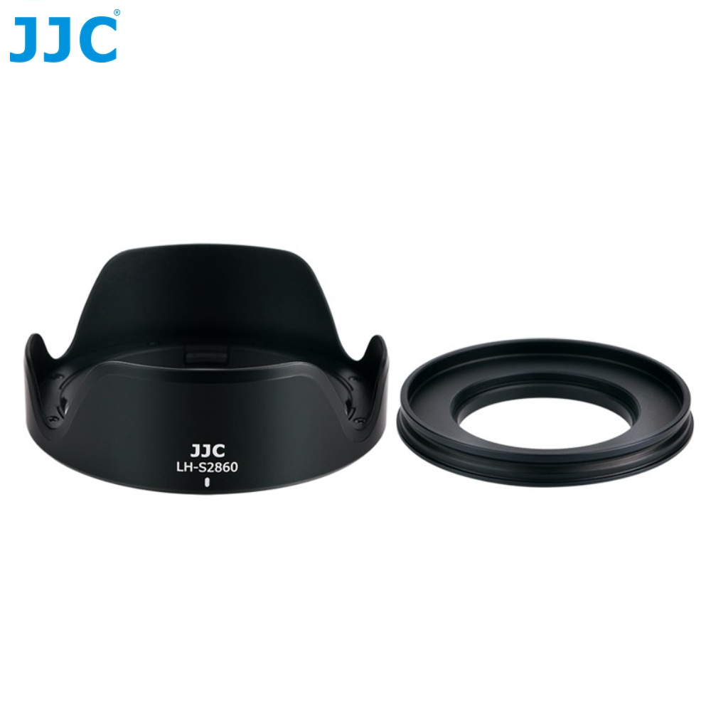 JJC LH-S2860 Loa Che Nắng Cho Sony E PZ 16-50mm f4-5.6 SEL2860 & FE 28-60mm f3.5-5.6 OSS Máy Ảnh Sony A6500 A6400 A6300 A6100 A6000 A510